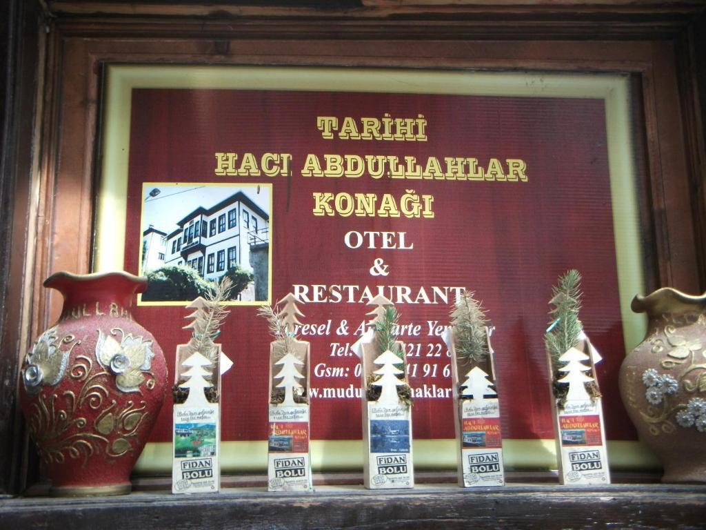 Haci Abdullahlar Konagi Hotel Mudurnu Exterior photo